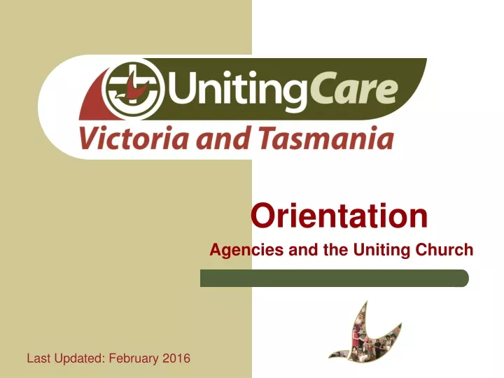 orientation agencies and the uniting church