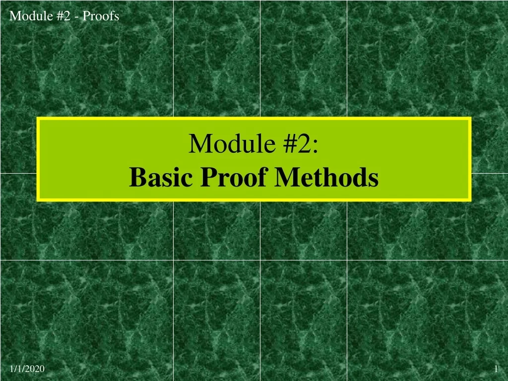 PPT - Discovering the Nature of Proofs: A Guide to Mathematical ...