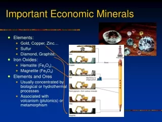 Important Economic Minerals