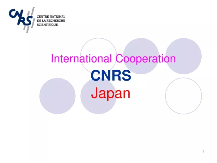 international cooperation cnrs japan