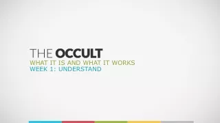 THE  OCCULT