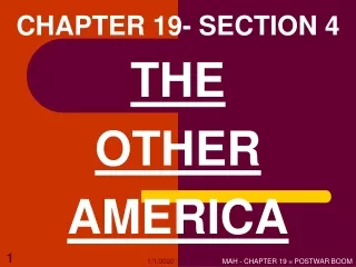 CHAPTER 19- SECTION 4