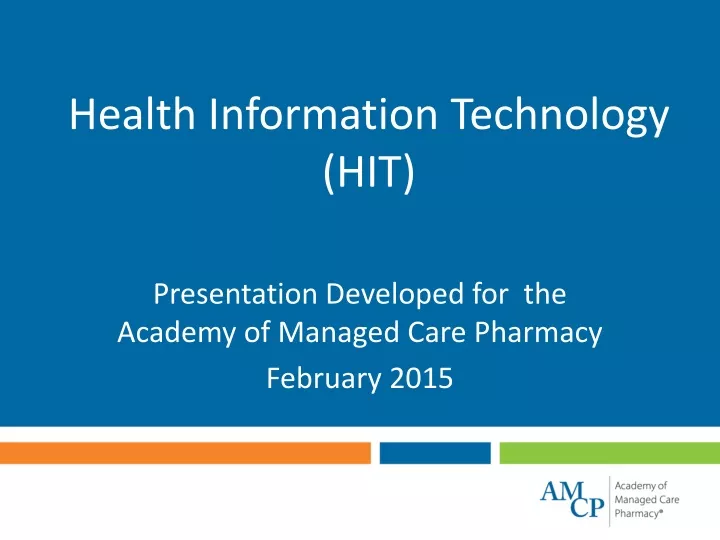 health information technology hit