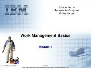 Work Management Basics