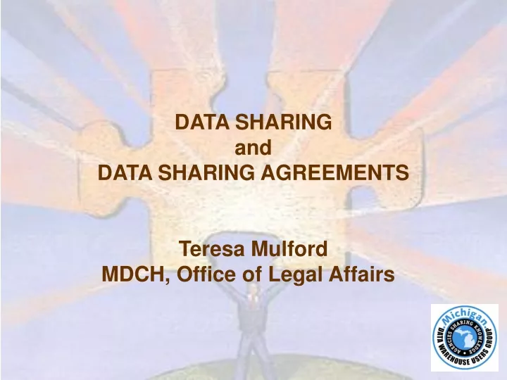 data sharing and data sharing agreements teresa