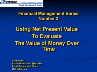Financial Management Series  Number 3