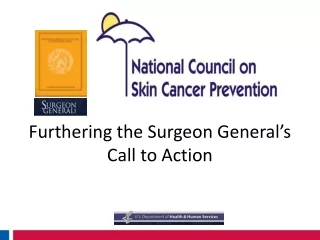 Furthering the Surgeon General’s Call to Action