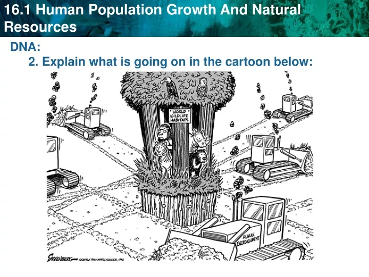 dna 2 explain what is going on in the cartoon below