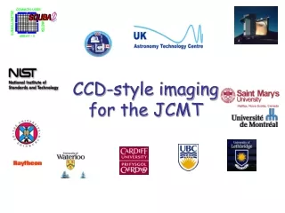 CCD-style imaging for the JCMT