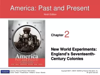 New World Experiments: England’s Seventeenth-Century Colonies