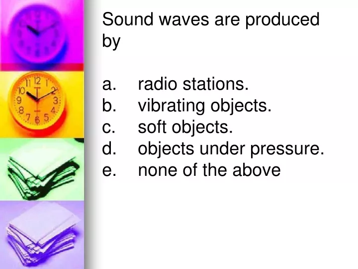 sound waves are produced by a radio stations