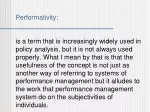 performativity - slide 1