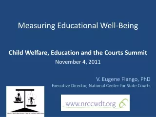 Measuring Educational Well-Being