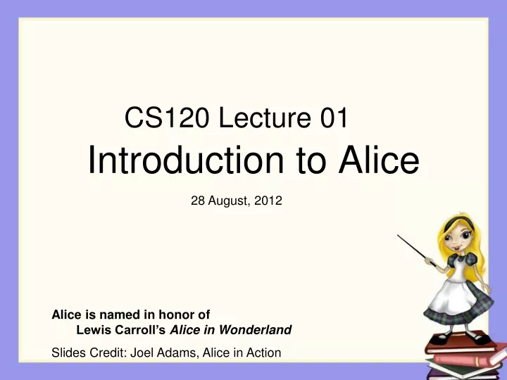 introduction to alice