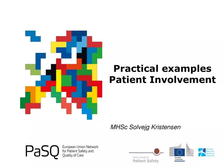 practical examples patient involvement