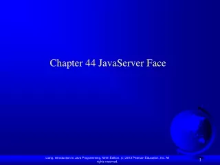 Chapter 44 JavaServer Face