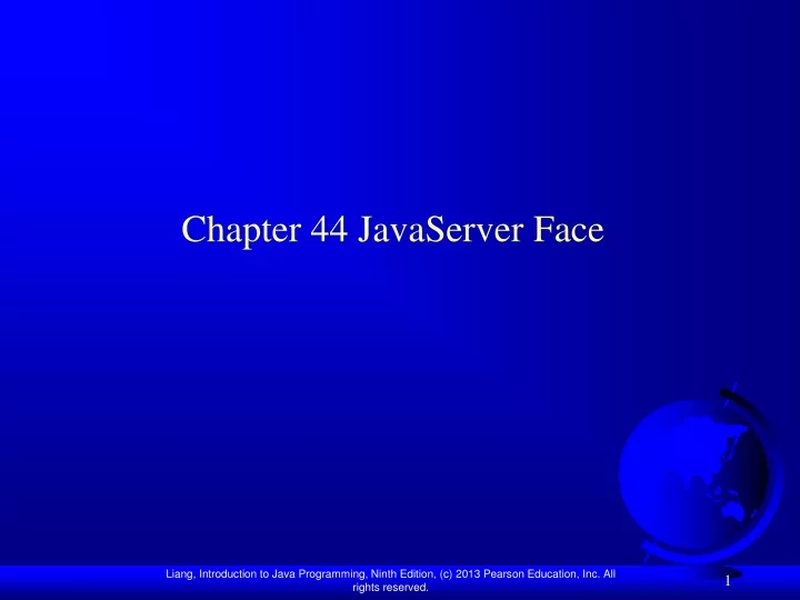 chapter 44 javaserver face