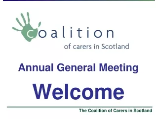 Annual General Meeting Welcome