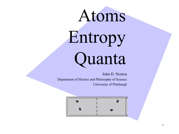 atoms entropy quanta
