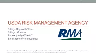 USDA Risk Management Agency