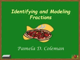 Identifying and Modeling Fractions
