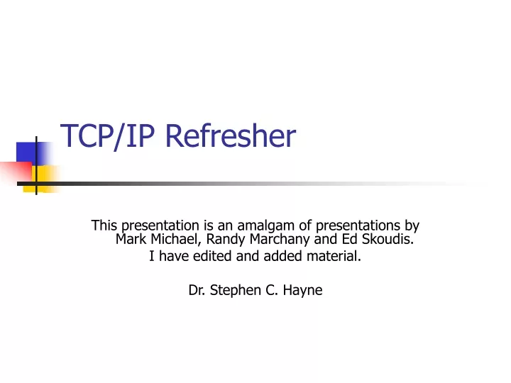 tcp ip refresher