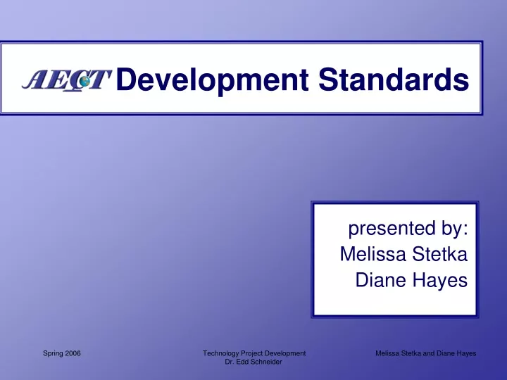 development standards