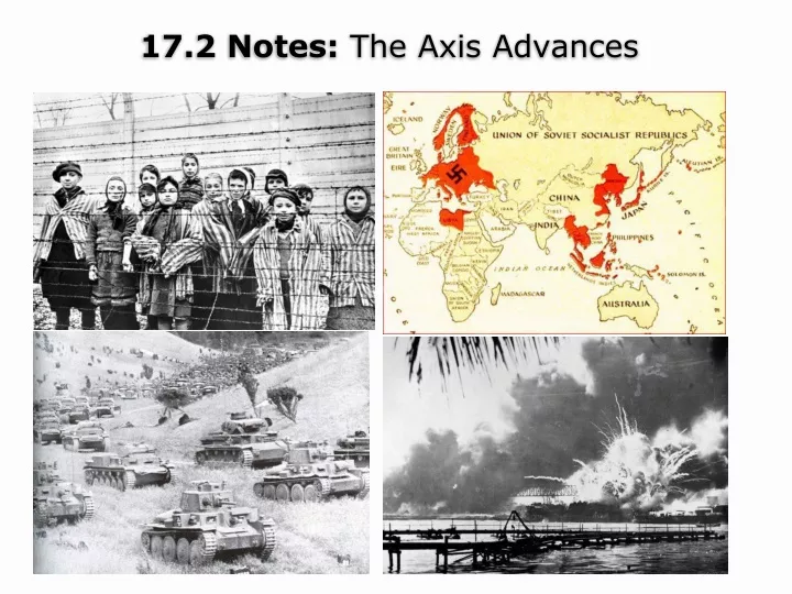 17 2 notes the axis advances