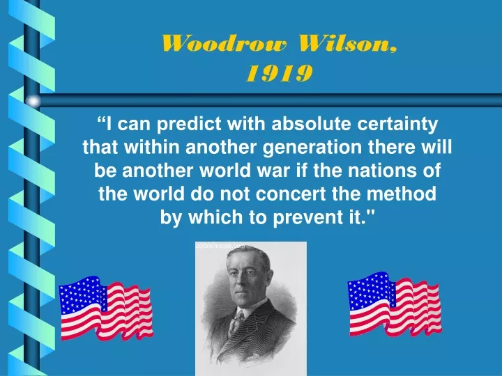 woodrow wilson 1919