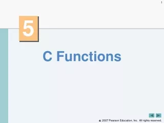 C Functions