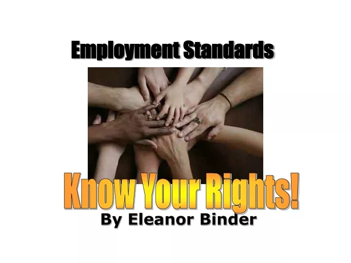 employment standards