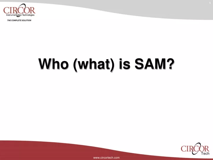 who what is sam