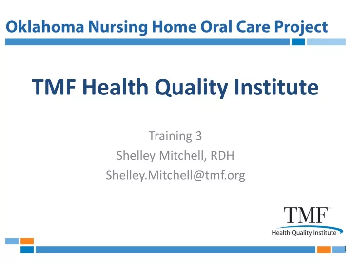 tmf health quality institute