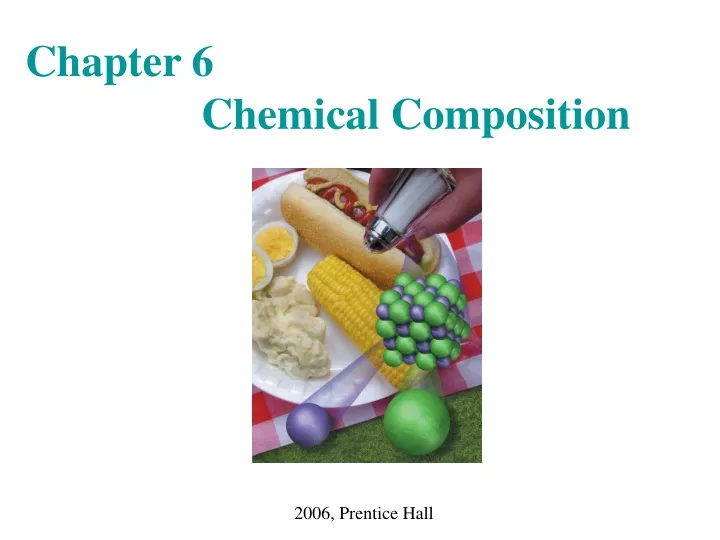 chapter 6 chemical composition