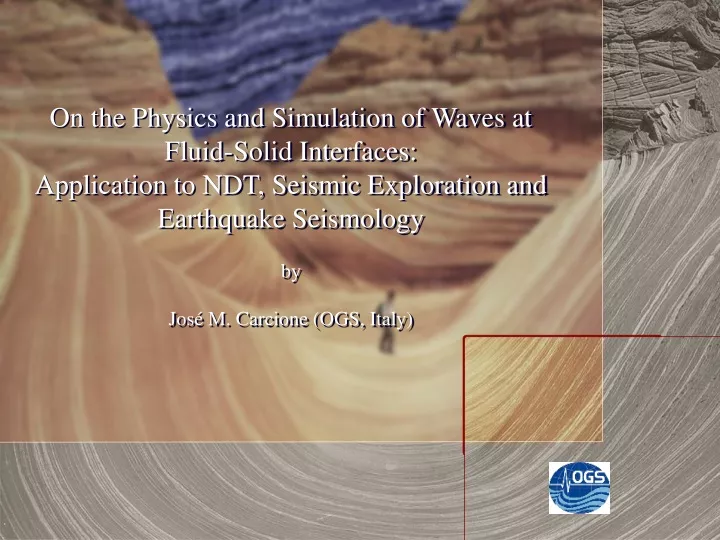 on the physics and simulation of waves at fluid