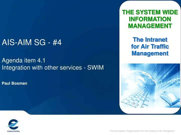 ais aim sg 4 agenda item 4 1 integration with other services swim