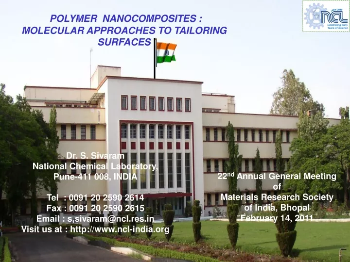 polymer nanocomposites molecular approaches