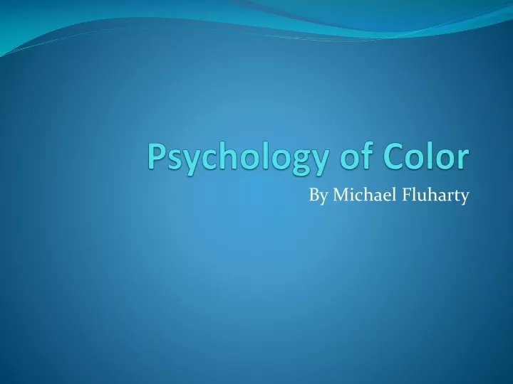 psychology of color