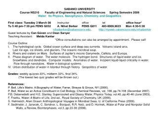 sabanci university course ns210 faculty