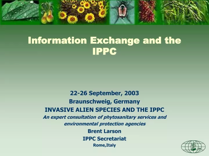 information exchange and the ippc