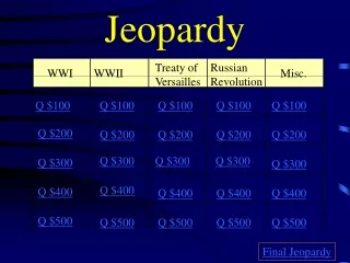 Jeopardy