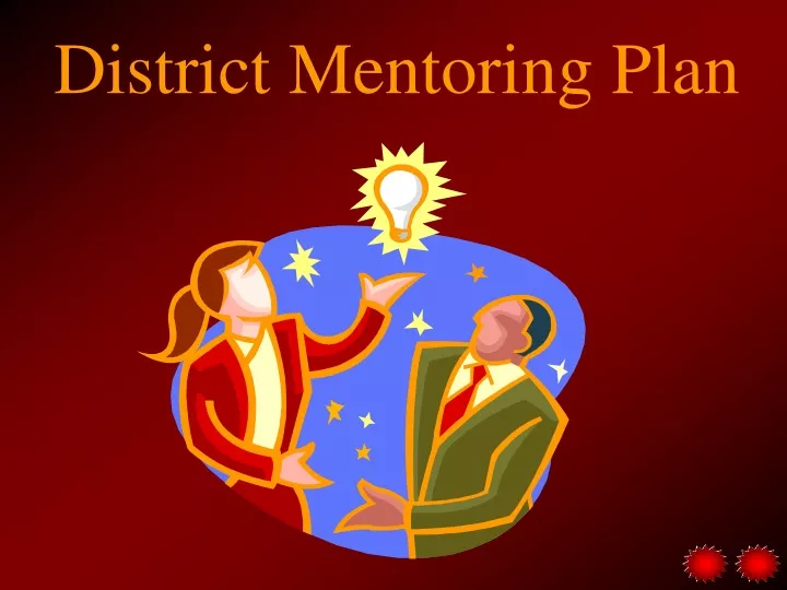 district mentoring plan