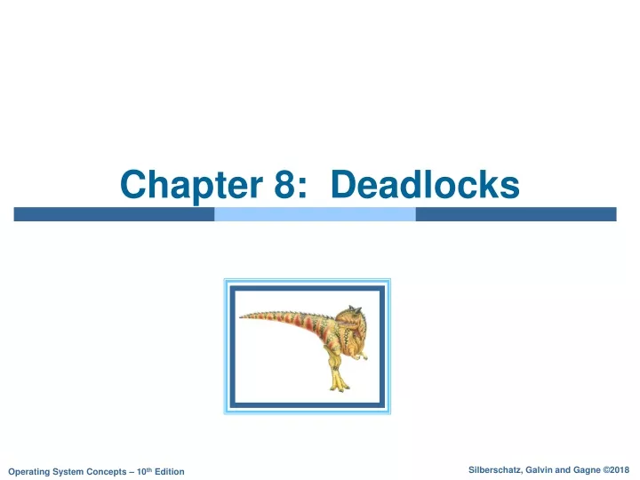 chapter 8 deadlocks