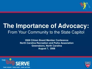 The Importance of Advocacy: