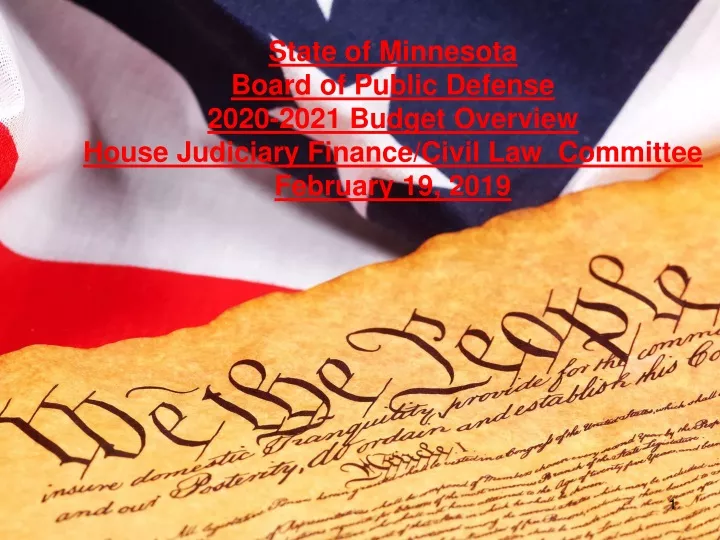 state of minnesota board of public defense 2020