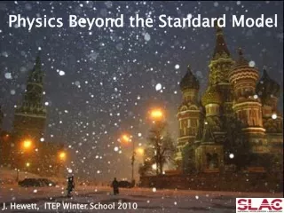 Physics Beyond the Standard Model