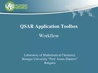 QSAR Application Toolbox Workflow