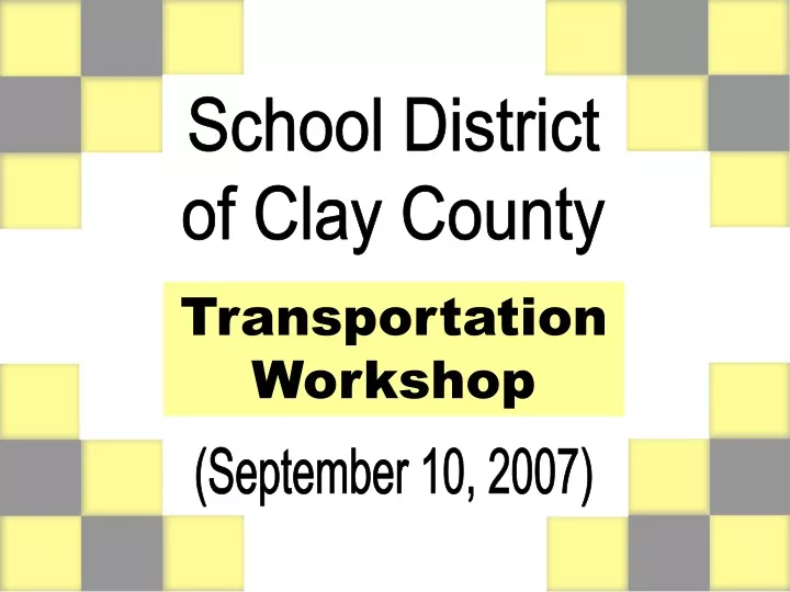 school district of clay county