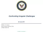 Confronting Irregular Challenges - slide 1