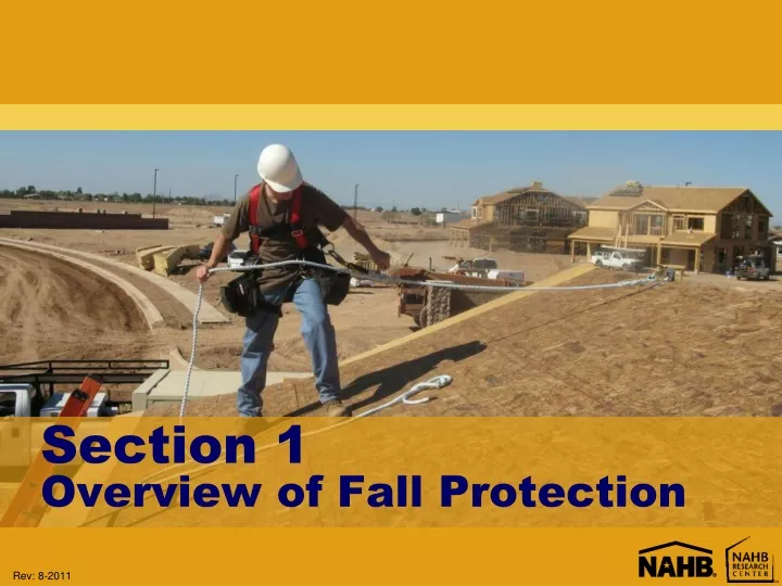 section 1 overview of fall protection